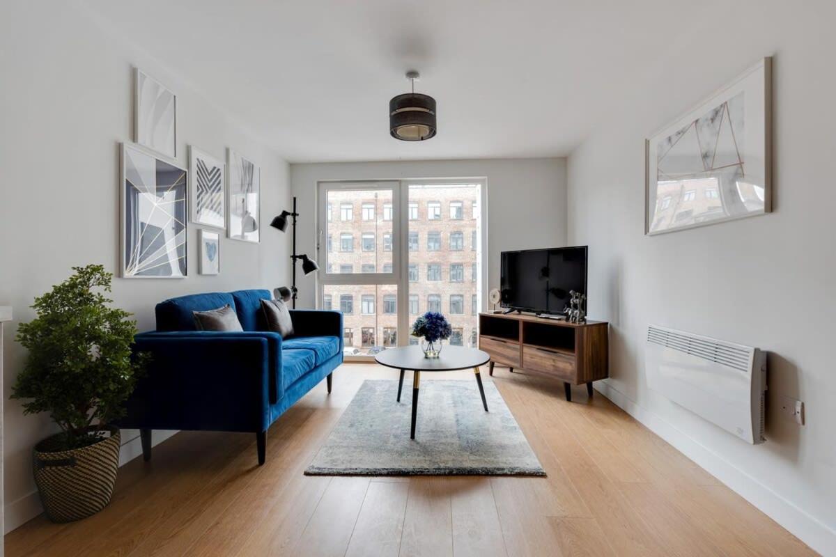 1 Bed Modern Apartment In A Converted Mill リーズ エクステリア 写真
